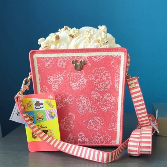 Disney Handbags - Disney Eats Parks Popcorn Crossbody Bag Brand New